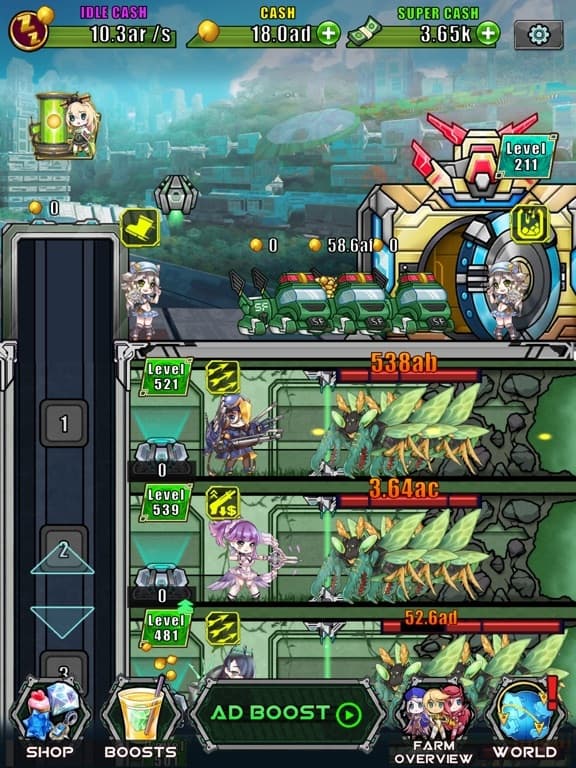 Idle Space Farmer