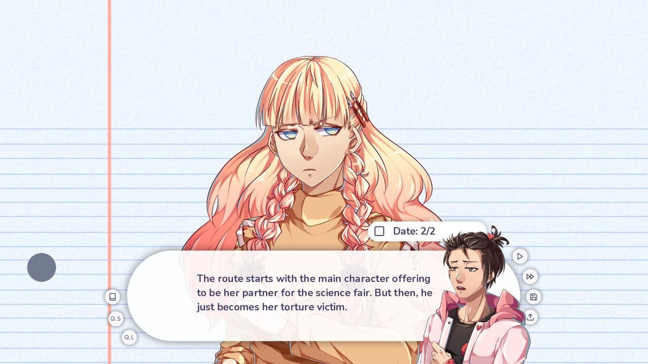 [DEMO] Stuck in a Yandere Visual Novel... HELP!! screenshot 6