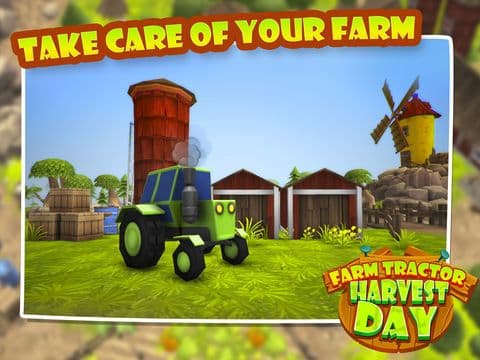 Farm Tractor - Harvest Day 3D screenshot 2