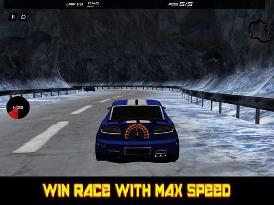 Racing Fast Car Mountain screenshot 2