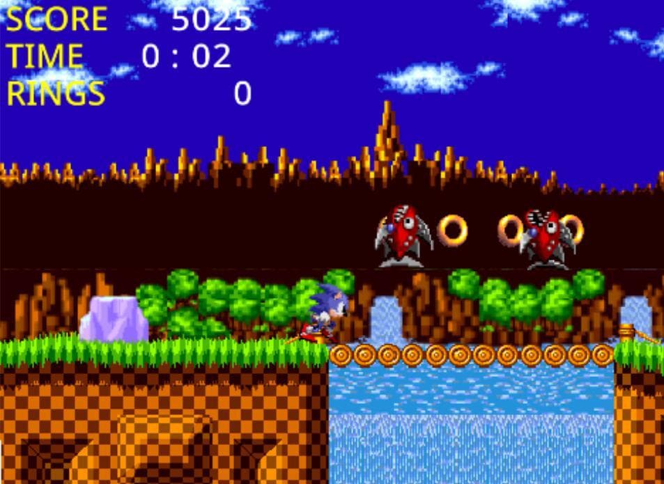 Sonic the Hedgehog 1 (HTML5) screenshot 3
