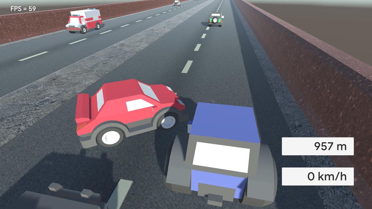 Infinity Physical Car Moving screenshot 4