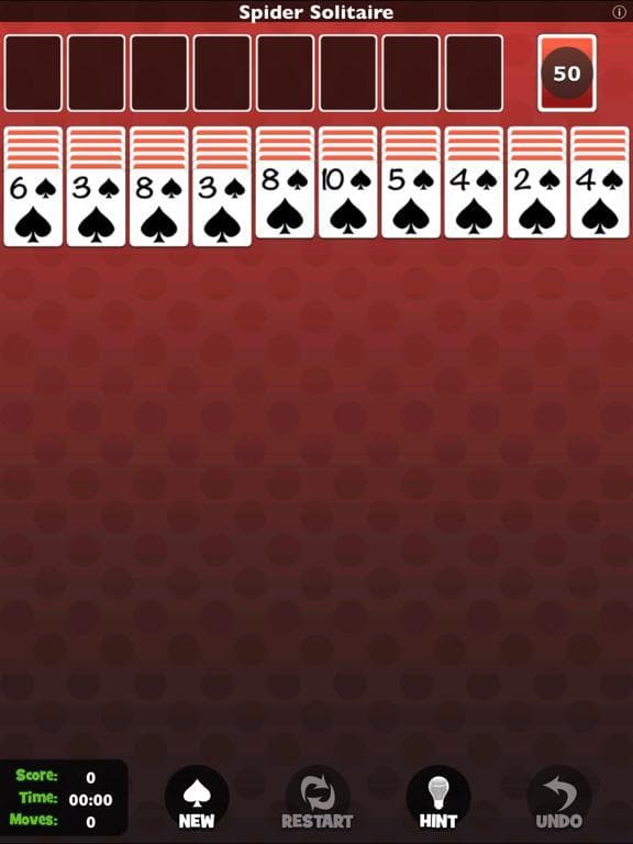 Spider Solitaire [Pokami] screenshot 2