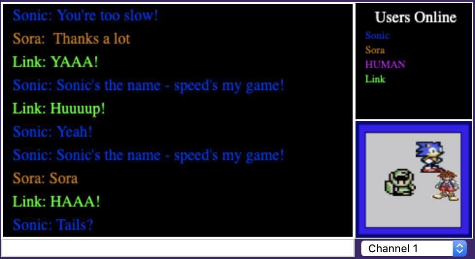 Imaginary Friend Chatroom screenshot 2