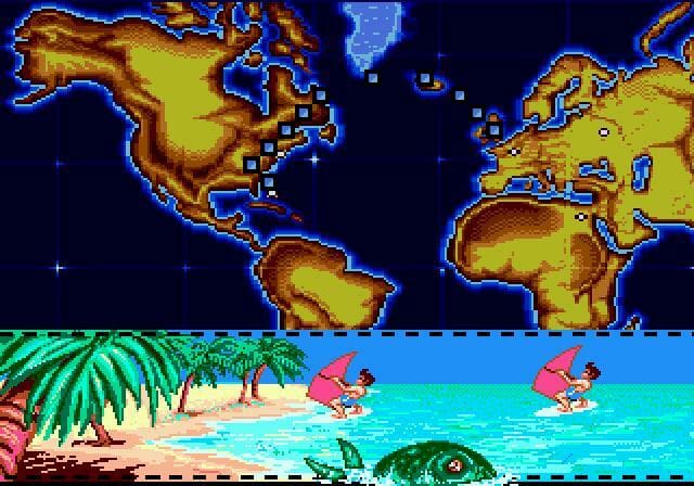 OCEAN BEACH VOLLEY - Sega Megadrive screenshot 4