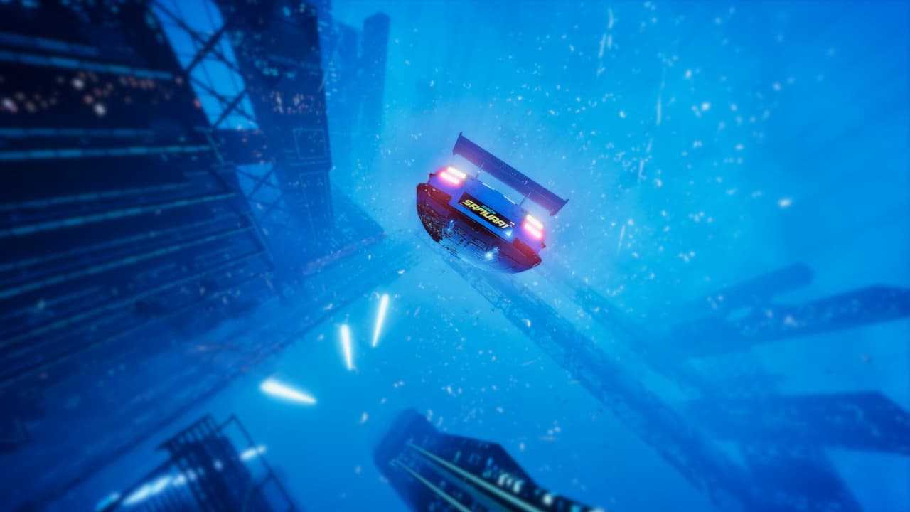 Hovercars 3077: Undeground racing screenshot 5