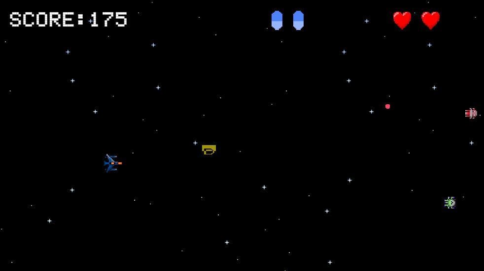 Space Invaders (itch) (Dabrio) screenshot 3