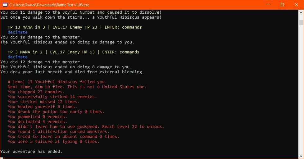 Battle Test screenshot 4