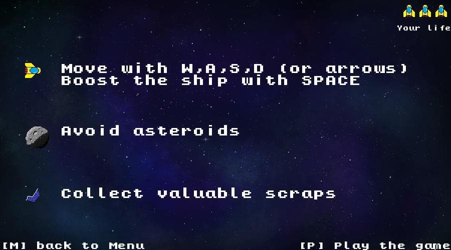 SpaceStoneDodger screenshot 3
