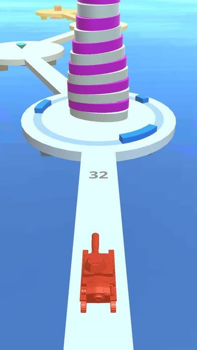 Fire shoot tanks 3D screenshot 2