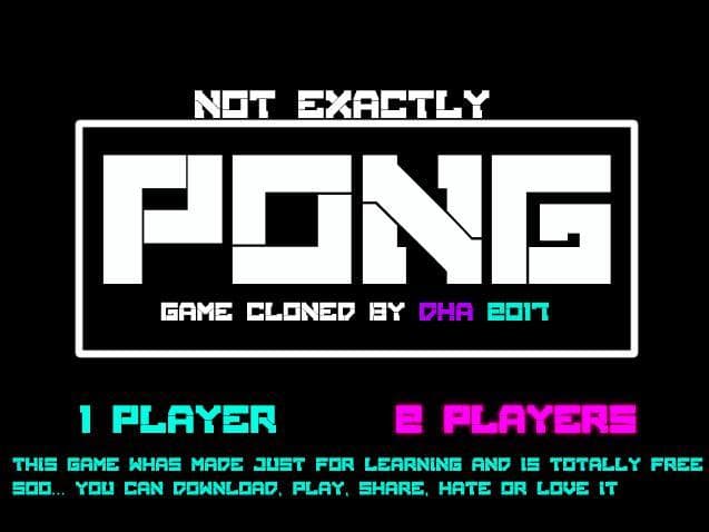 Not exactly PONG screenshot 2