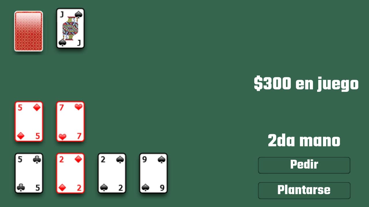 Un Blackjack más screenshot 3