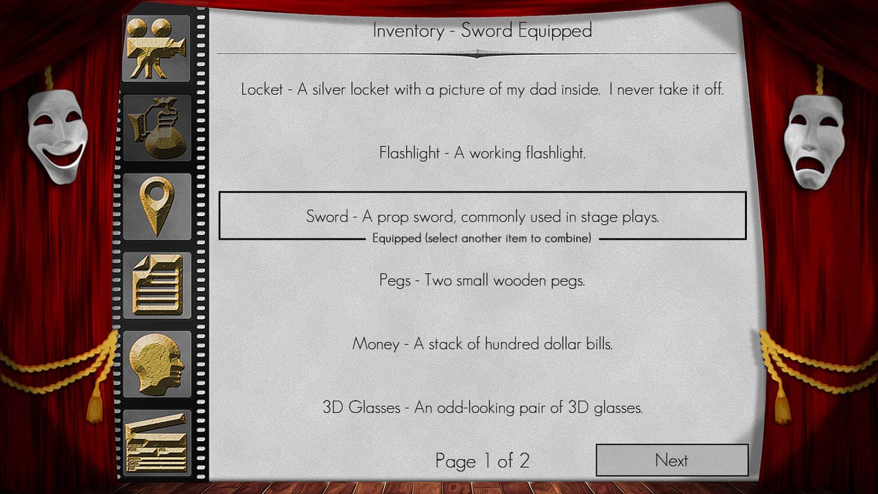 The Filmmaker - A Text Adventure screenshot 3