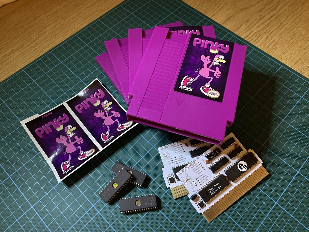 Pinky Demo - NES Homebrew