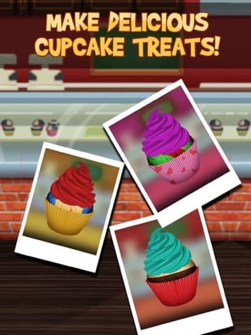 Awesome Sweet Cream Cupcake Dessert Maker screenshot 3