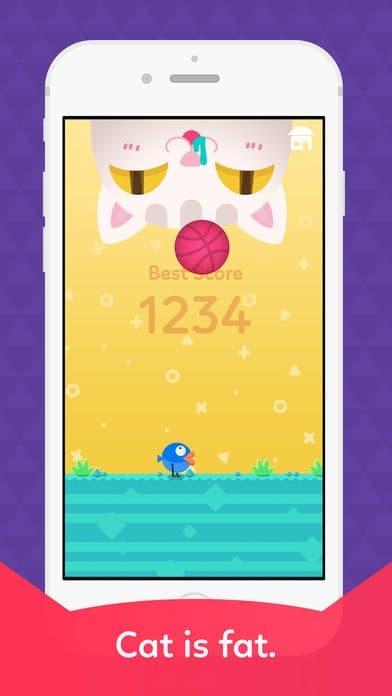 Dribble Cat vs Many Fish screenshot 2