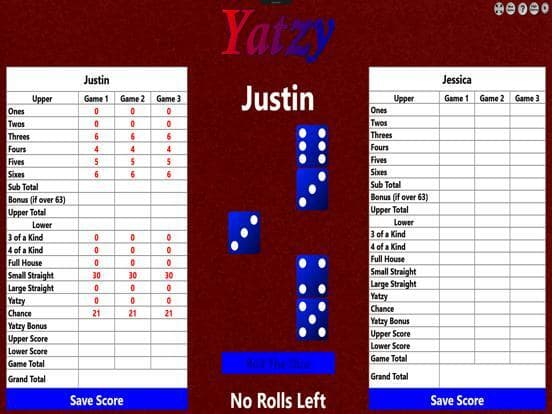 Yatzy Multi-Game Edition