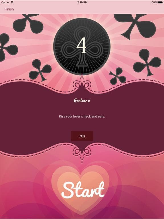 Couple foreplay sex card game screenshot 5