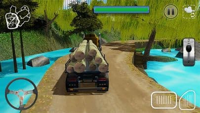 Cargo Trailer Transport Truck screenshot 3