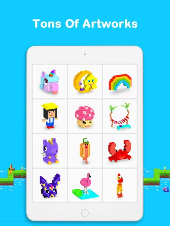 Voxel - 3D Color by Number screenshot 5