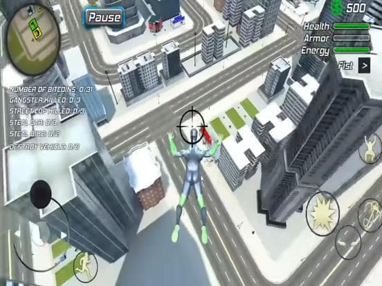 Spider Rope Flying City Hero screenshot 4