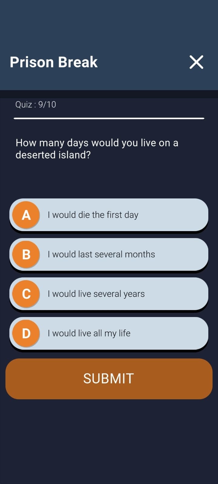 Which character are you? Tv Show QUIZ screenshot 4