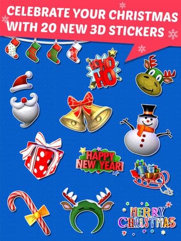 StickonPic Photo booth: Fun sticker app editor and props for adults screenshot 2