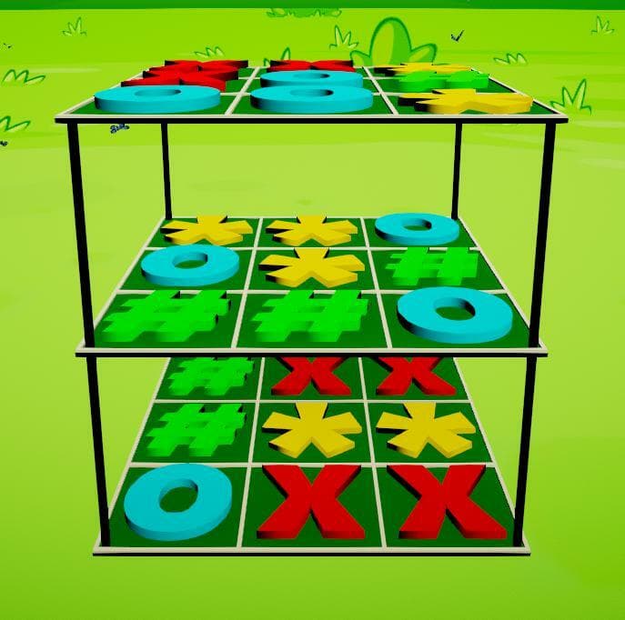 3D Tic-Tac-Toe (Persephones Chair)