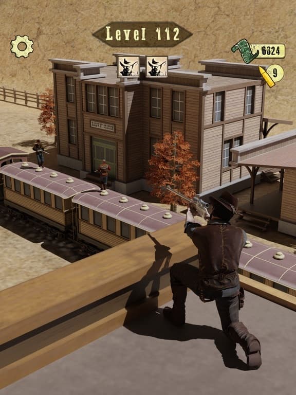 Wild West Sniper: Cowboy War screenshot 3