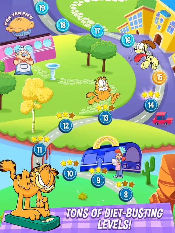 Garfield: My BIG FAT Diet screenshot 6
