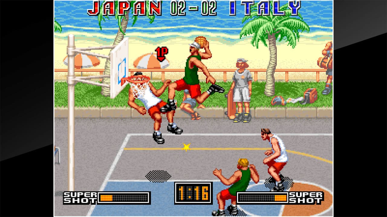 ACA NEOGEO STREET HOOP screenshot 4
