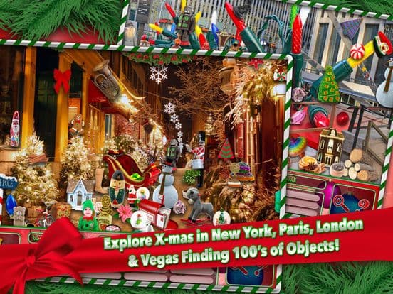 Hidden Objects Christmas Magic Winter Holiday Time screenshot 4
