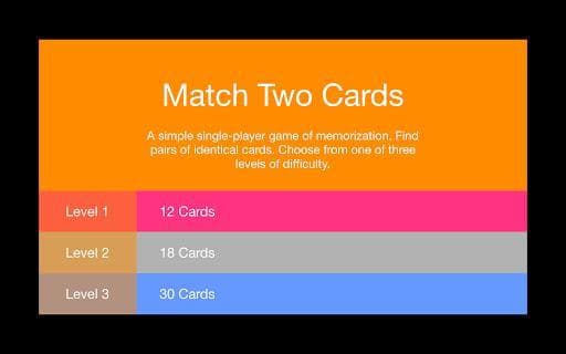 Match Two Cards - Brain Test screenshot 5