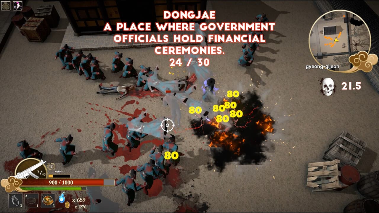 ZOMBIE HUNTER -CRIMSON HANBOK screenshot 3