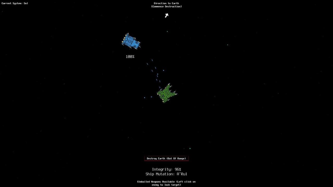 Destroy Earth - Ludum Dare 33 Jam Game screenshot 3