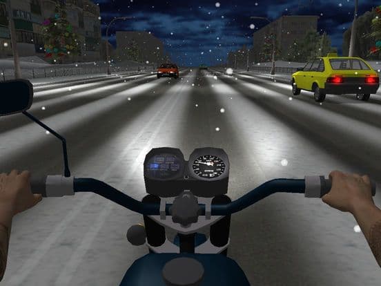 Russian Moto Traffic Rider 3D screenshot 3