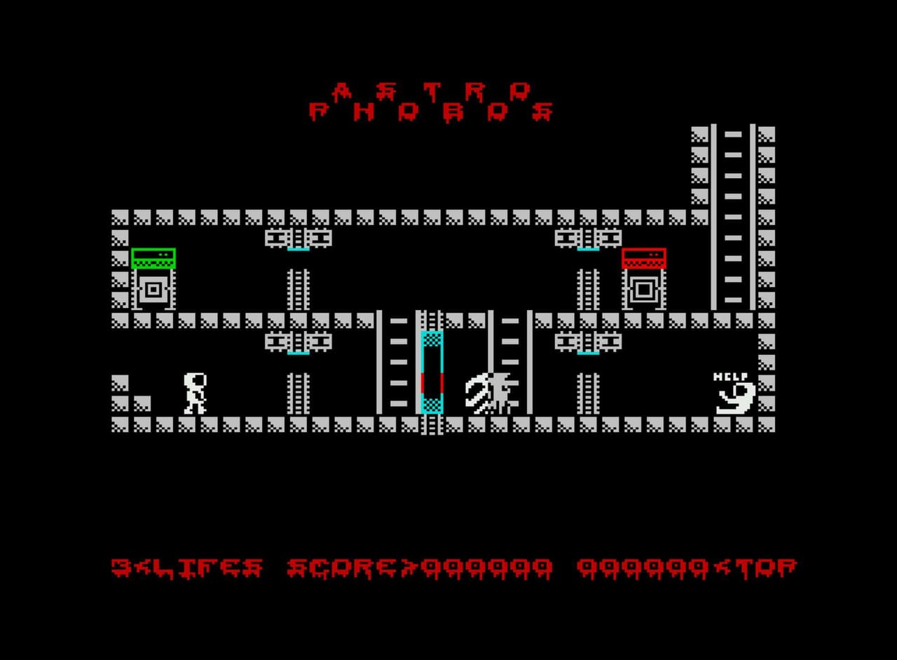 Astro Phobos-ZX Spectrum 48Kb/128Kb screenshot 2