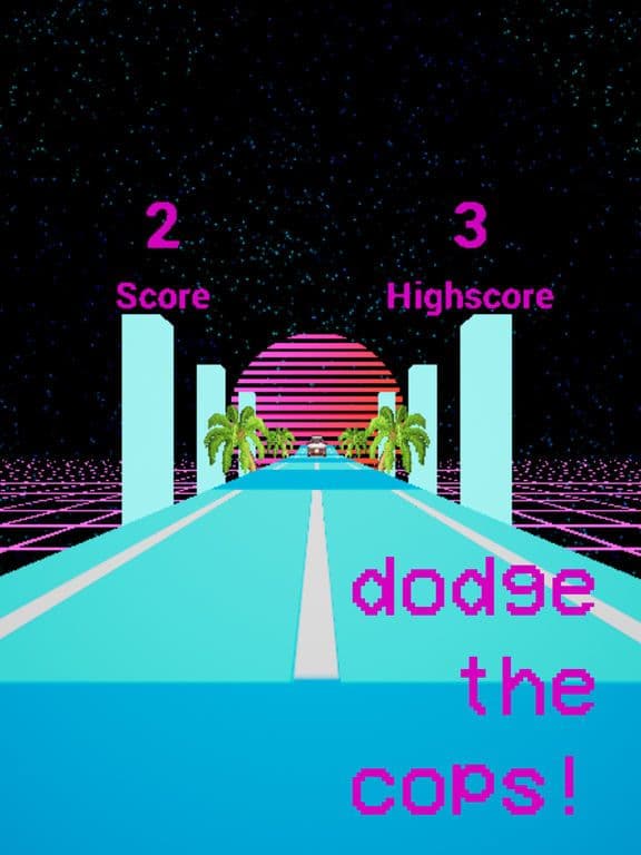 VR Vaporwave Drive screenshot 5
