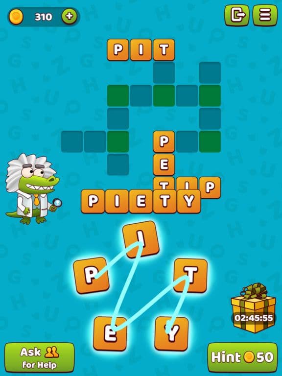 Croc Word: Crossword Puzzle screenshot 2