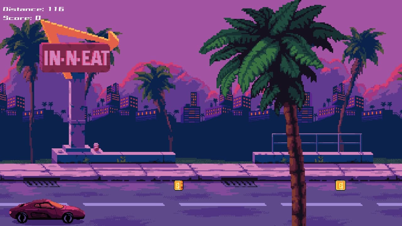 Miami Sunset Drive screenshot 2