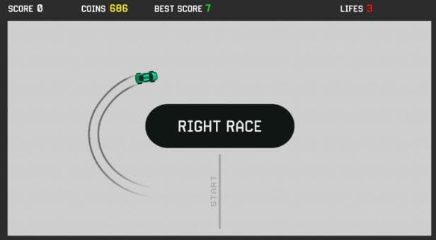 Right Race: Just turn right and drive screenshot 2
