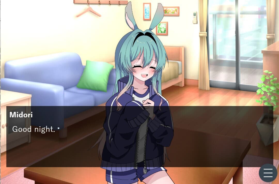 The rabbit and Tamaki are Taking a break! screenshot 2