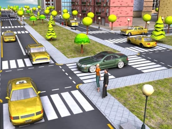 Real Taxi Parking 3D Game screenshot 4