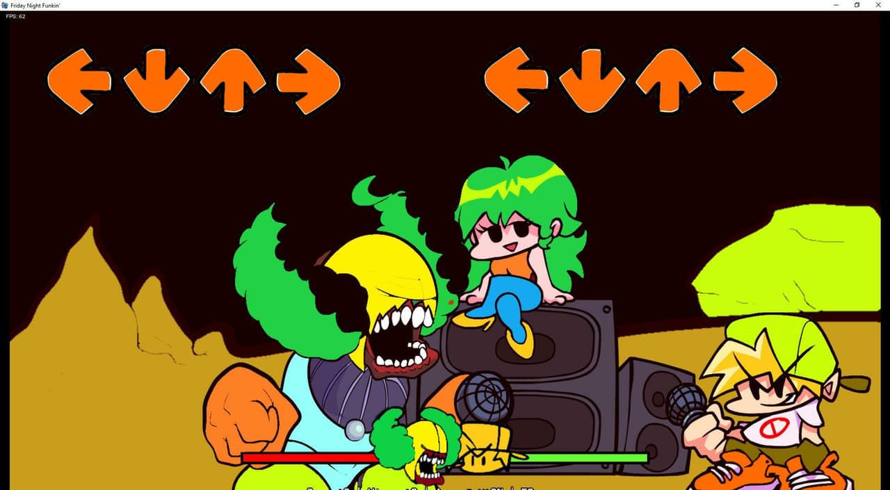 Friday Night Funkin Vs Tricky Colored Style Mod