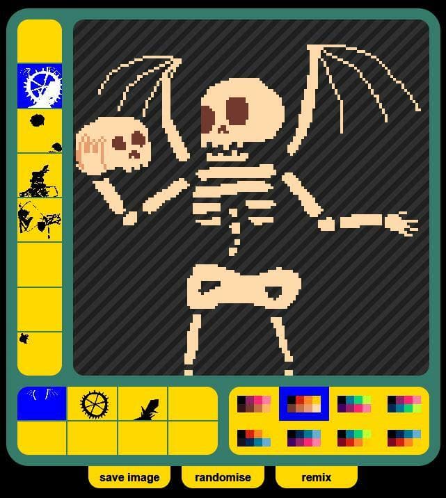 make up a kind of skeleton
