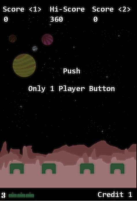 Space Invaders (itch) (Juako) screenshot 3