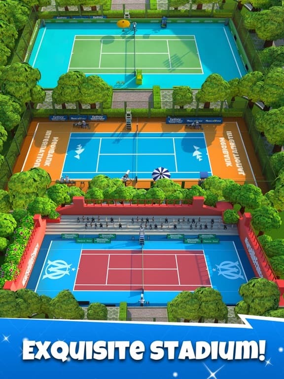 Tennis Go: World Tour 3D screenshot 2