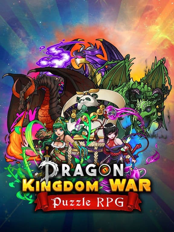 Dragons Kingdom War: Puzzle & Card RPG Game