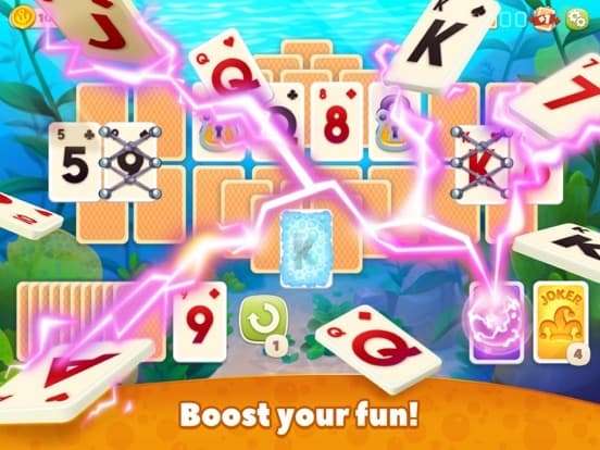 Undersea Solitaire Tripeaks screenshot 5