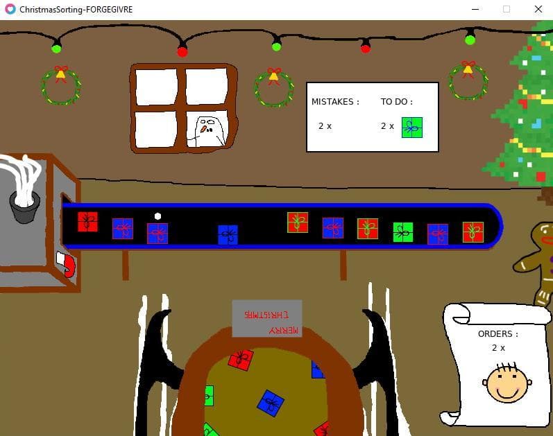 Christmas Sorting / Tri De Noël screenshot 2